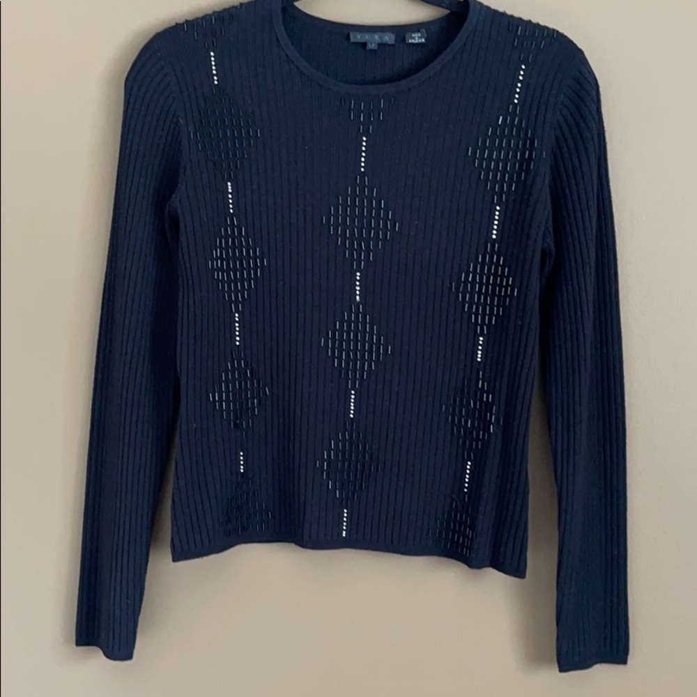 Beaded sweater